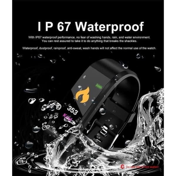 Smartwatch för män Vattentät Cardio/Pedometer/Sport/Android Watch