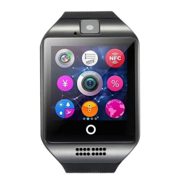 Svart Q18 Smartwatch