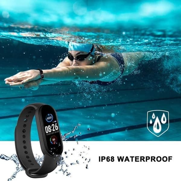 Connected Watch Herr Dam, Smartwatch Sport Watch, Smartwatch med pulsmätare, Fitness Tracker med Pod[22]