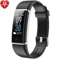 Miniatyrbild 1 av 4: Connected Watch, Connected Armband Color Screen Stegräknare Fitness Activity Tracker Svart