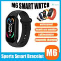 Miniatyrbild 2 av 4: M6 Band 6 smartklocka, fitnessmonitor, puls, blodtryck, skärmläckor 01 -WGHY4972