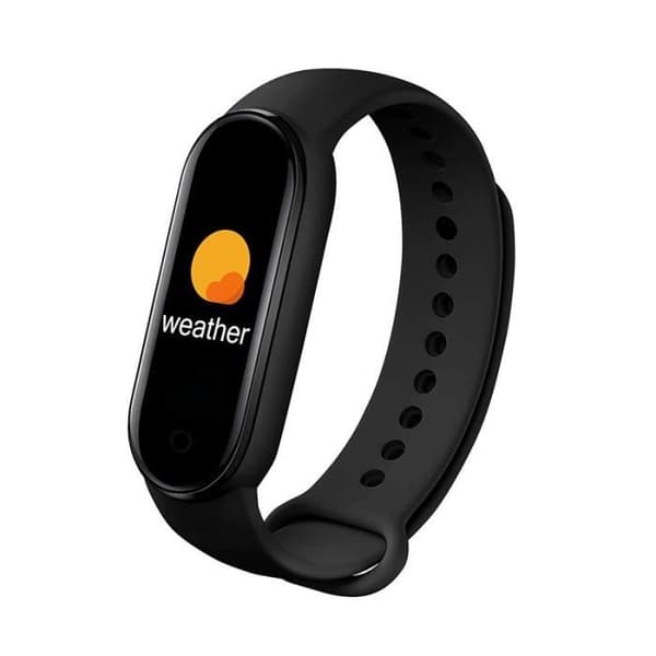 M6 Smart Watch Sportarmband Stegräknare Puls Blodtrycksmätare Trådlös 01 -WGHY7878