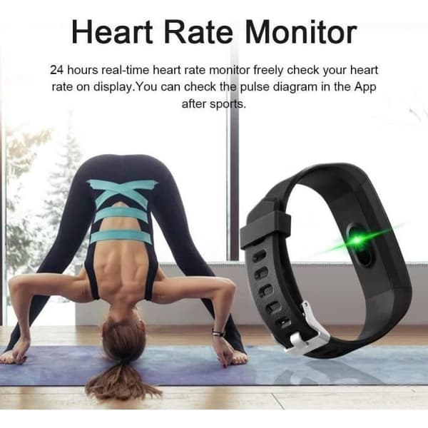 Connected Watch Armband- Activity Tracker- Sport Watch- IP67 Smartwatch Fitness Tracker Stegräknare Walk Calorie Sleep