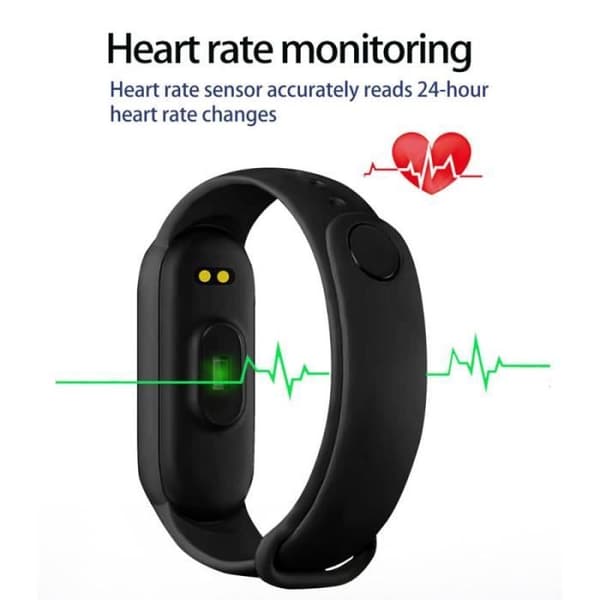 M6 Smartwatch, Fitness Tracker, Pulsmätare, Stegräknare, för Xiaomi 05 Only Strap -WGHY8927