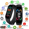 Miniatyrbild 2 av 4: M6 Smartwatch, Fitness Tracker, Pulsmätare, Stegräknare, för Xiaomi 05 Only Strap -WGHY8927