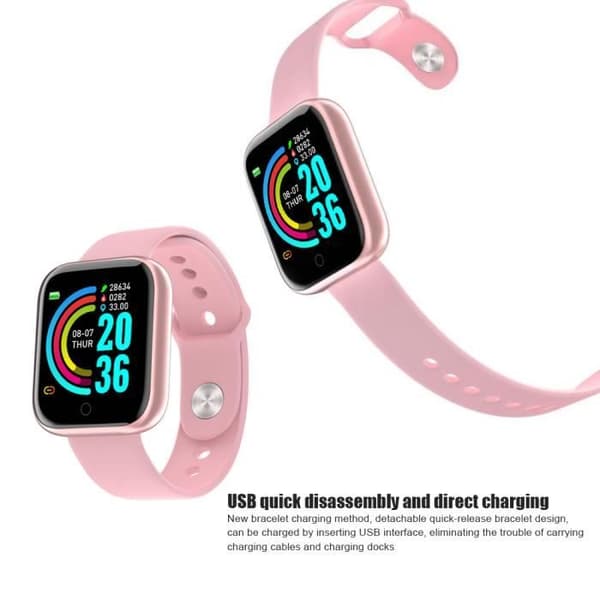 MONTRE CONNECTEE SPORT Montréal Connect ée D20 pro Bluetooth fysisk aktiveringsmätare pulsmätare från L
