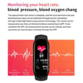 Miniatyrbild 3 av 4: M6 Connected Watch - Smart Armband - Mi Smart Band 6 - Svart