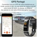 Miniatyrbild 4 av 4: Smartwatch Dam Herr Cardio Connected Armband Fitness Activity Tracker Stegräknare Sportklocka Sleep Tracker