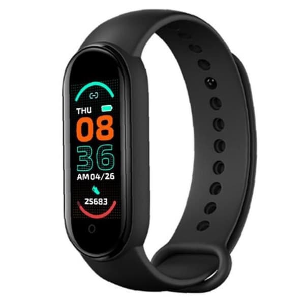 M6 Magnetisk Smart Armband Svart