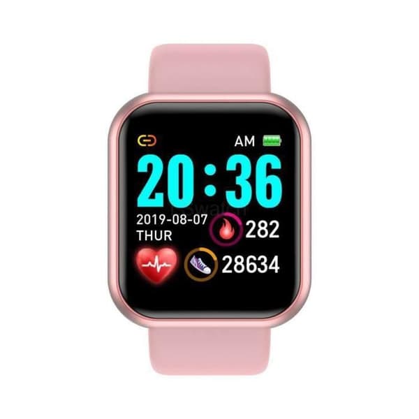 Jaramp – Monte Connect y68 D20 för män och kvinnor Electronic Fitness Monitor Present till Xiaomi Huawei Samsung