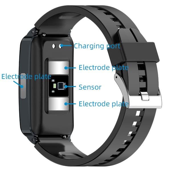 INF Smartklokke med EKG/HRV, puls, ulike sportsmoduser