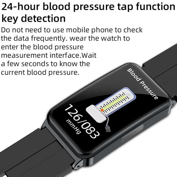 INF Smartklokke med EKG/HRV, puls, ulike sportsmoduser