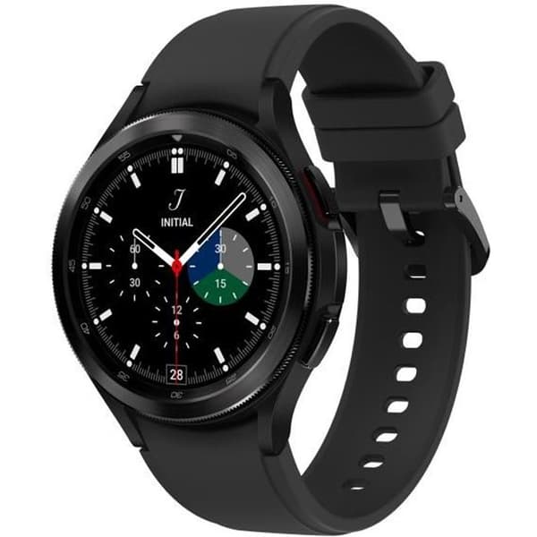Samsung Galaxy Watch 4 Classic 46 mm, 3,56 cm (1,4'), SAMOLED, pekskärm, 16 GB, GPS (satellit), 52 g