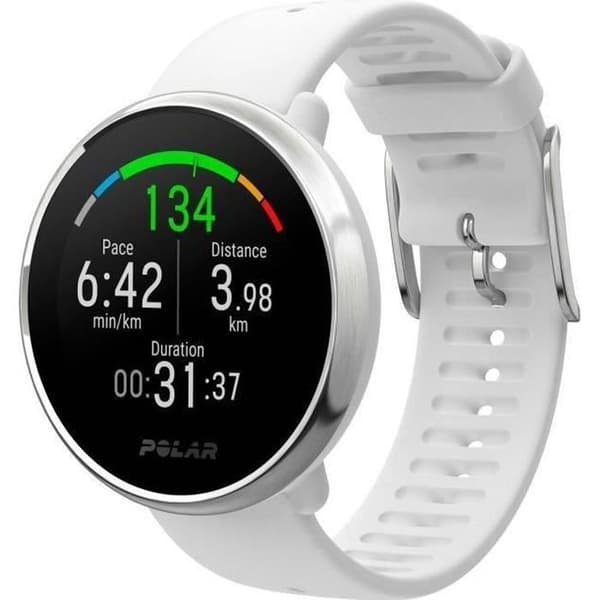 POLAR Ignite - Connected Multisport Watch - Vit - Storlek S