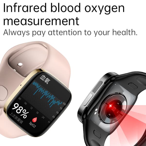 INF Smartklokke med blodtrykk, puls