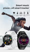 Miniatyrbillede 2 af 8: INF Smart ur med puls, blodilt, blodtryk, søvnmonitor
