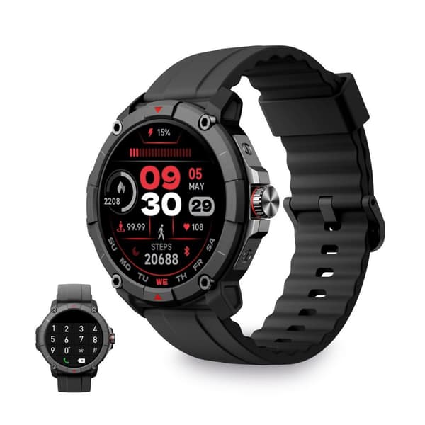 Smartklokke KSIX Compass Svart