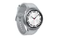 Miniatyrbillede 3 af 6: Samsung Galaxy Watch6 Classic - 47 mm - smartwatch med rem - hybrid øko-læder - sølv - remstørrelse: M/L - skærm 3,73 cm (1,5") - 16 GB - NFC, Wi-Fi,