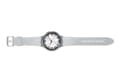 Miniatyrbillede 6 af 6: Samsung Galaxy Watch6 Classic - 47 mm - smartwatch med rem - hybrid øko-læder - sølv - remstørrelse: M/L - skærm 3,73 cm (1,5") - 16 GB - NFC, Wi-Fi,