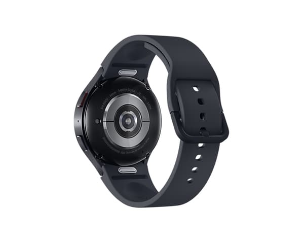 Samsung Galaxy Watch6 - 44 mm - smartwatch med sportsbånd - Grafit - Båndstørrelse: M/L - Skærm 3,73 cm (1,5") - 16GB - LTE, NFC, Wi-Fi, Bluetooth - 4