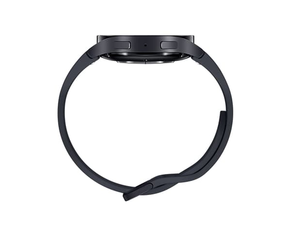 Samsung Galaxy Watch6 - 44 mm - smartwatch med sportsbånd - Grafit - Båndstørrelse: M/L - Skærm 3,73 cm (1,5") - 16GB - LTE, NFC, Wi-Fi, Bluetooth - 4