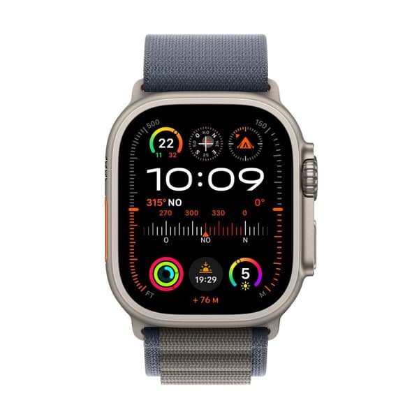 Smartklokke Apple Watch Ultra 2 1,9" Blå Gyllen 49 mm