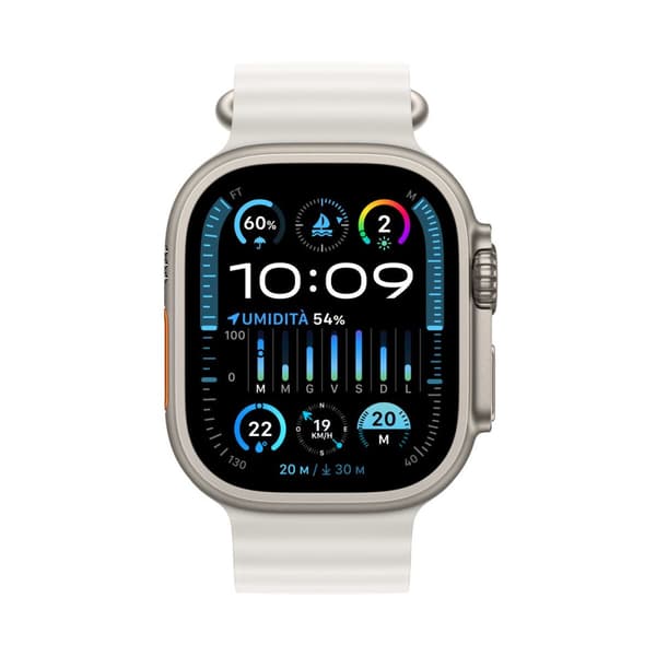 Smartklokke Apple Watch Ultra 2 1,9" Hvit Gyllen 49 mm
