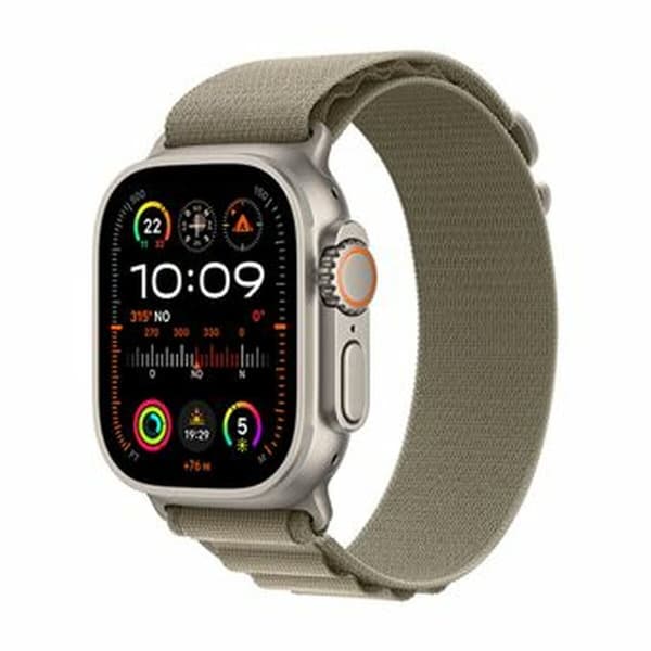 Smartklokke Apple Watch Ultra 2 1,9" Gyllen Oliven 49 mm