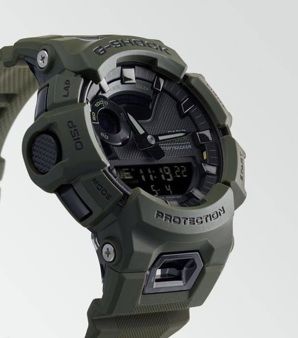 Klocka - CASIO - G-Shock - Grönt och svart harts