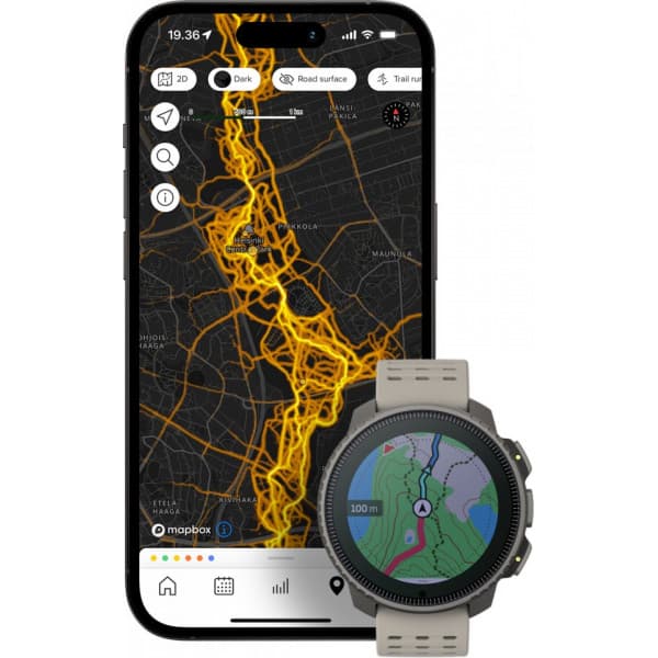 Suunto Vertical Titanium Solar -urheilukello, Sand