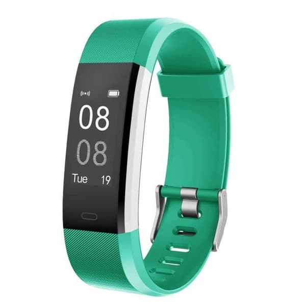 Ansluten klocka Kvinnor Män Smartwatch Stegräknare Ansluten armband Vattentätt Barn Sport Konditionsfrekvens Mätare Smart Watch Fitness