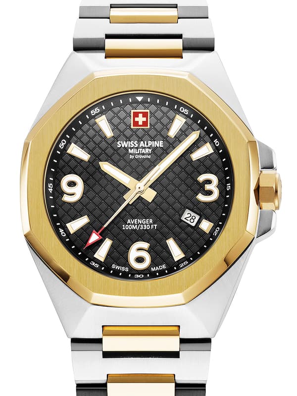 Mens Watch Swiss Military 7005.1147, Quartz, 42mm, 10ATM