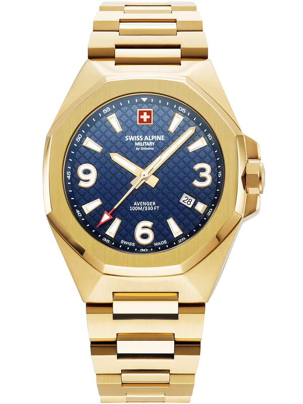 Mens Watch Swiss Military 7005.1115, Quartz, 42mm, 10ATM