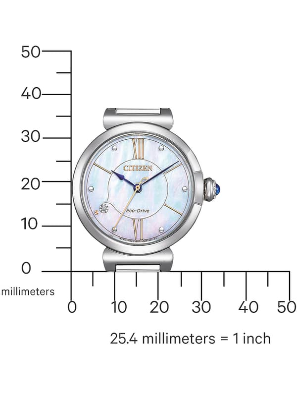Ladies Watch Citizen EM1070-83D, Quartz, 30mm, 5ATM