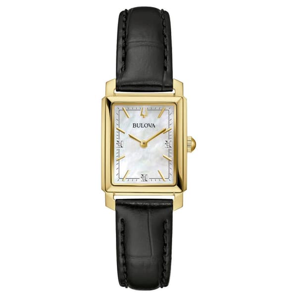 Ladies Watch Bulova 97P166, Quartz, 21mm, 3ATM