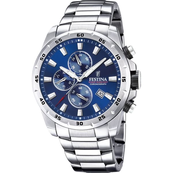 Herreur Festina F20463/2 Sølvfarvet