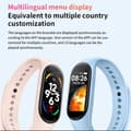 Miniatyrbild 3 av 4: M7 Black-Smartwatch Vattentät Bluetooth Fitness Tracker för män och kvinnor, Smart Band, Bilpris