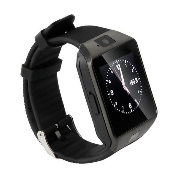 Hot Sale Smart Watch Bluetooth DZ09 Intelligent Bärbar Smartwatch för Android Watch Phone -Svart