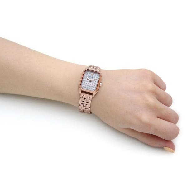 Emporio Armani AR11389 Two Hand Rose Gold Tone Women's Watch