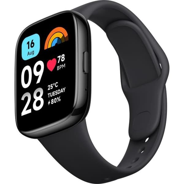 Xiaomi REDMI WATCH 3 ACTIVE SVART ansluten klocka