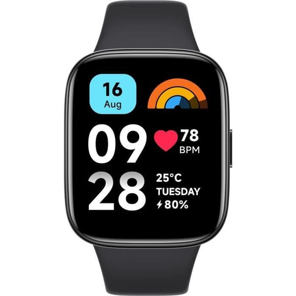 Xiaomi REDMI WATCH 3 ACTIVE SVART ansluten klocka