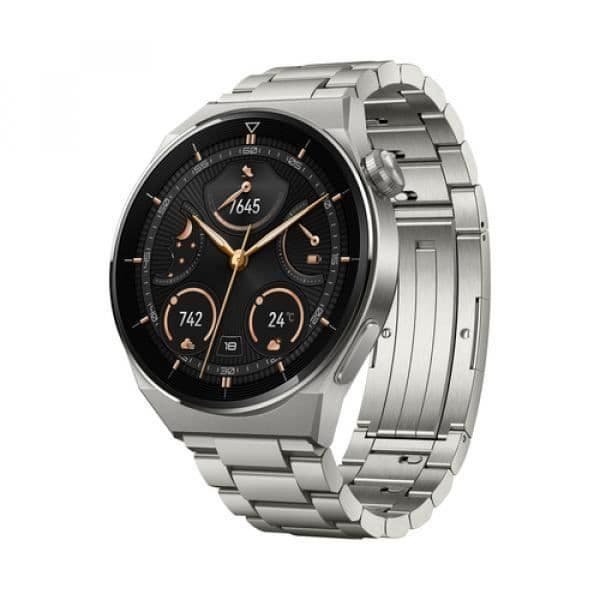 Huawei WATCH GT 3 Pro 3,63 cm (1.43") AMOLED 46 mm Digital 466 x 466 pixlar Pekskärm 4G Titan GPS