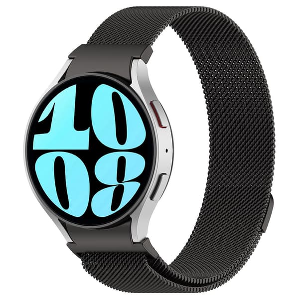Milanese armbånd til Samsung Watch 6 - Sort