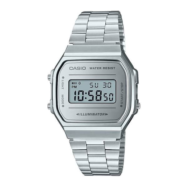 Casio Klocka Vintage A168wem-7ef Silver