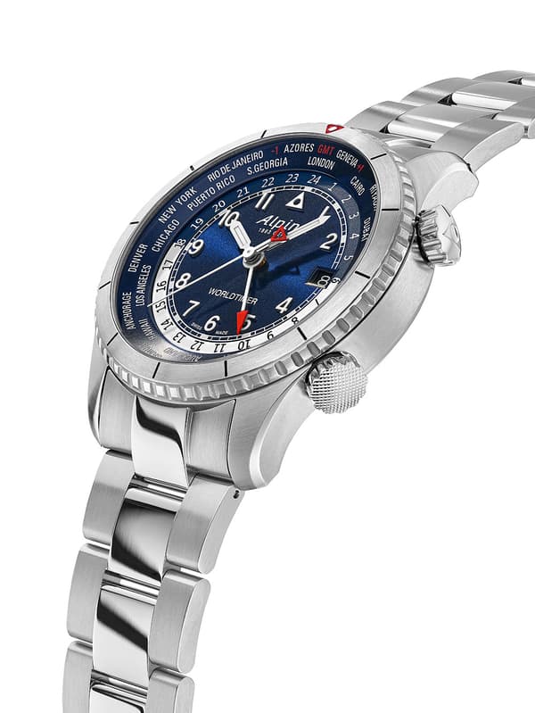 Mens Watch Alpina AL-255N4S26B, Quartz, 41mm, 10ATM