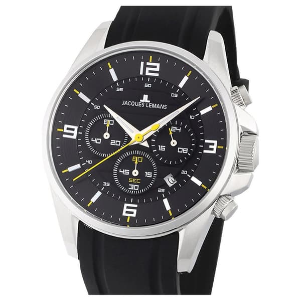 Mens Watch Jacques Lemans 1-2118A, Quartz, 44mm, 10ATM