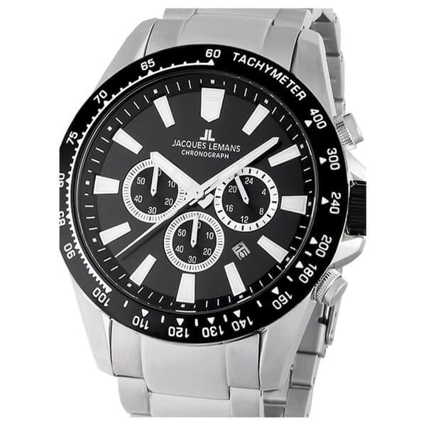 Mens Watch Jacques Lemans 1-2140E, Quartz, 48mm, 10ATM