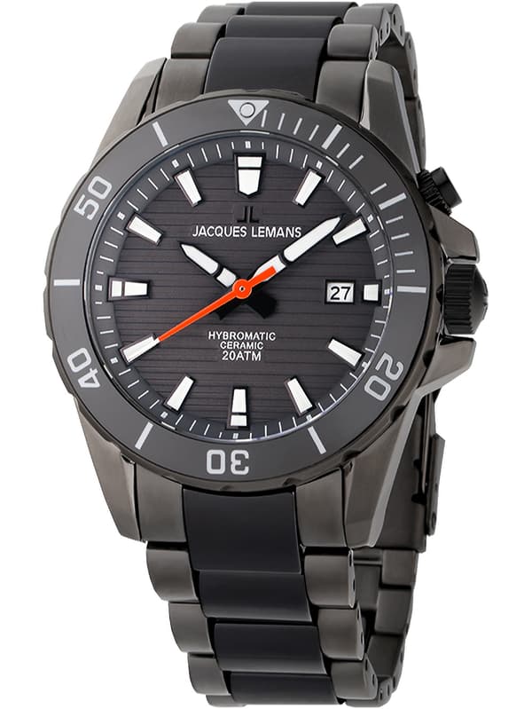 Mens Watch Jacques Lemans 1-2222A, Quartz, 42mm, 20ATM