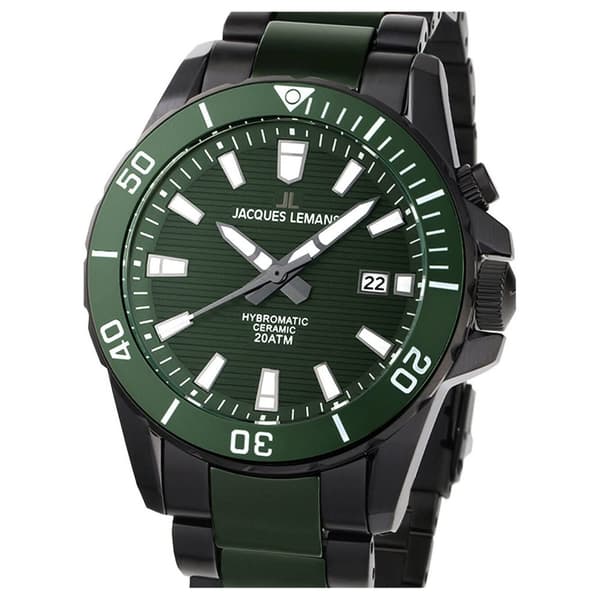 Mens Watch Jacques Lemans 1-2222F, Quartz, 42mm, 20ATM
