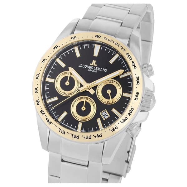 Mens Watch Jacques Lemans 1-1877H, Quartz, 40mm, 20ATM